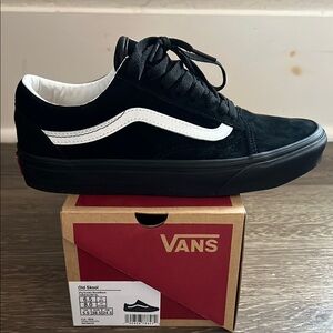 Vans Black and White Old Skool Sneakers